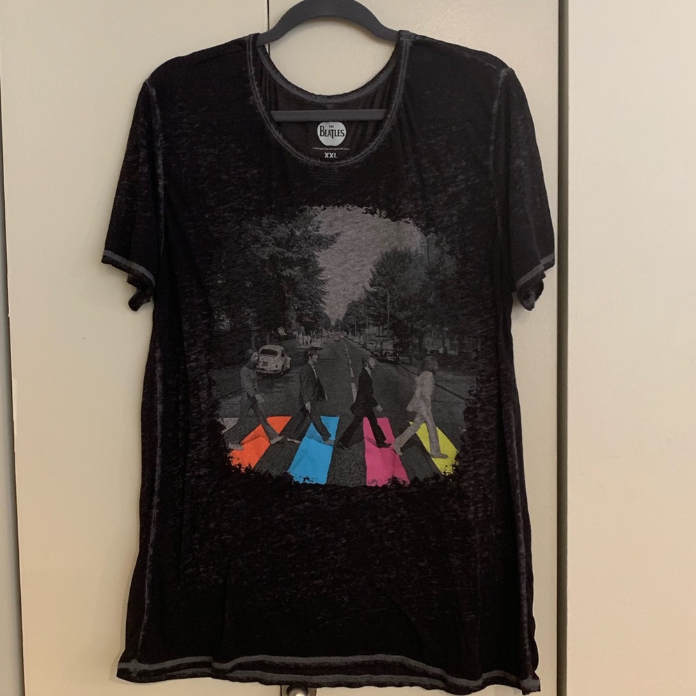 The Beatles Heather Gray lightweight T-shirt